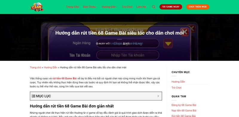 Phí rút tiền Mu8 - Mu8