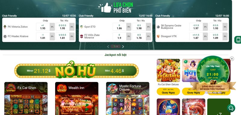 Giao diện cổng game 100Bet - 100Bet