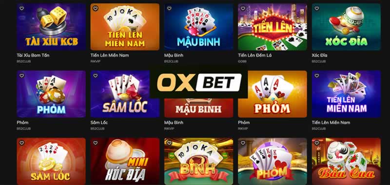 Danh mục sản phẩm của trang web cổng game thẻ bài 868Vip - 868Vip