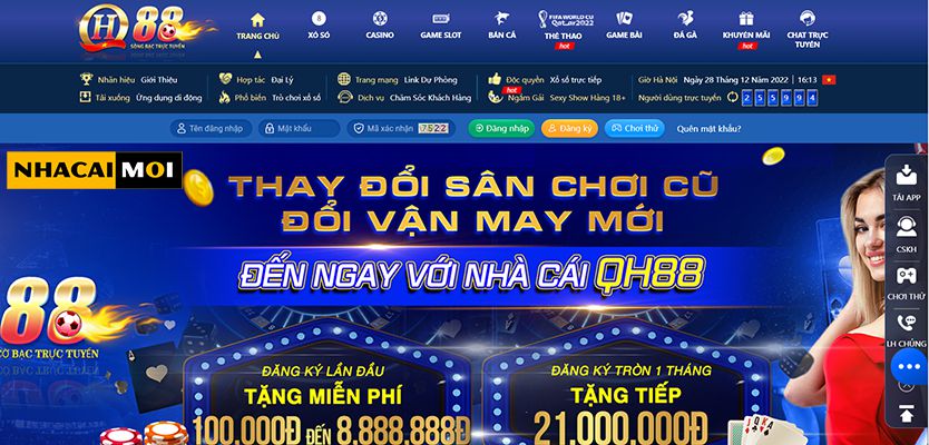 Đánh giá giao diện trang web Bet88 - Bet88